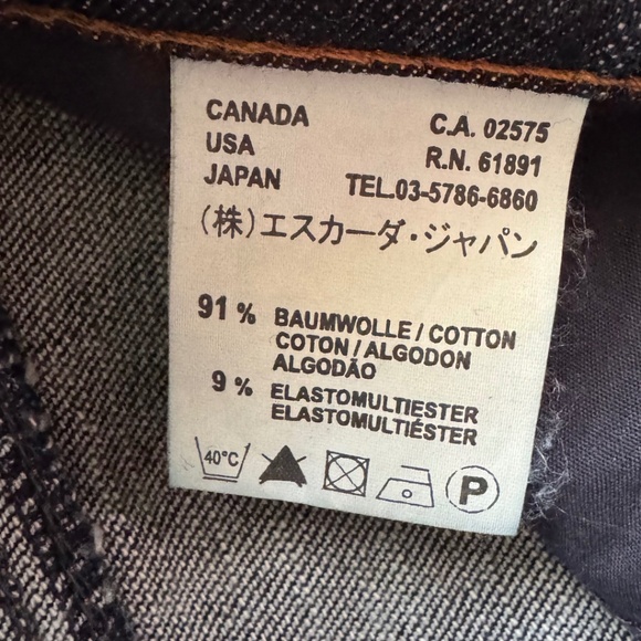 Escada Sport Embellished Cropped Jeans – Size 36 (Approx US 4) - Picture 6 of 6